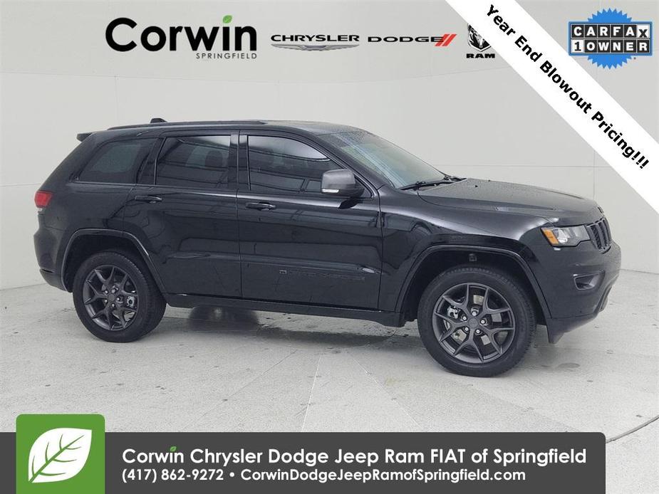 used 2021 Jeep Grand Cherokee car, priced at $32,875