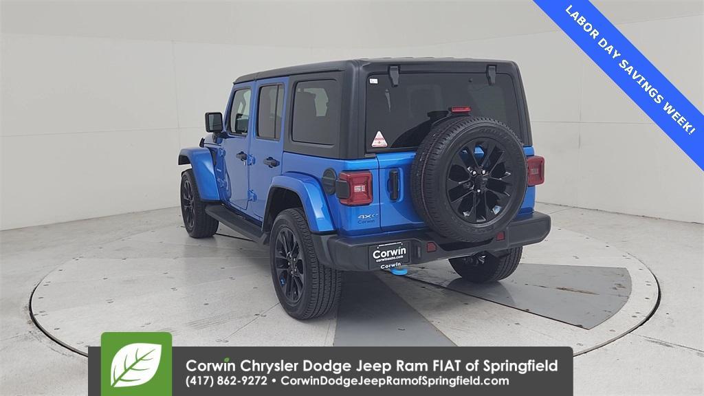 used 2022 Jeep Wrangler Unlimited 4xe car, priced at $33,498