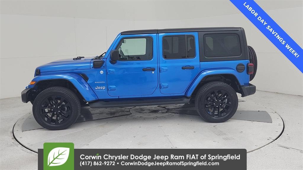 used 2022 Jeep Wrangler Unlimited 4xe car, priced at $33,498