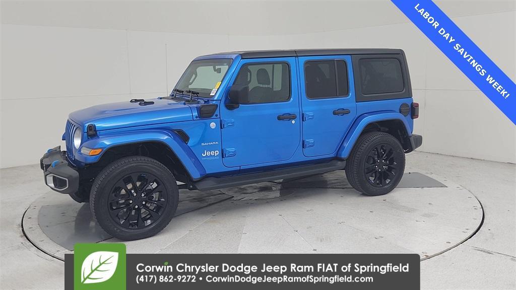 used 2022 Jeep Wrangler Unlimited 4xe car, priced at $33,498