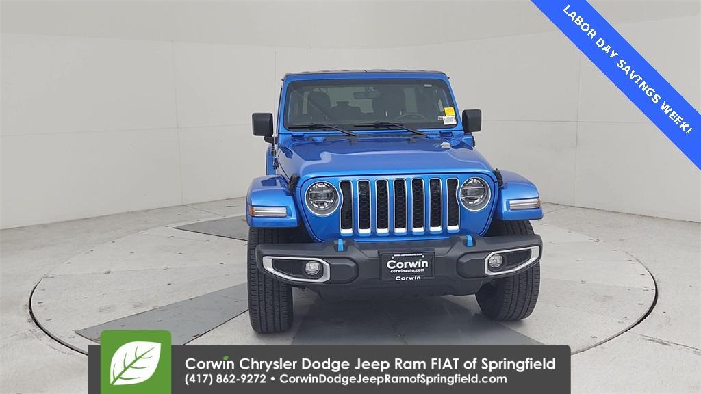 used 2022 Jeep Wrangler Unlimited 4xe car, priced at $33,498