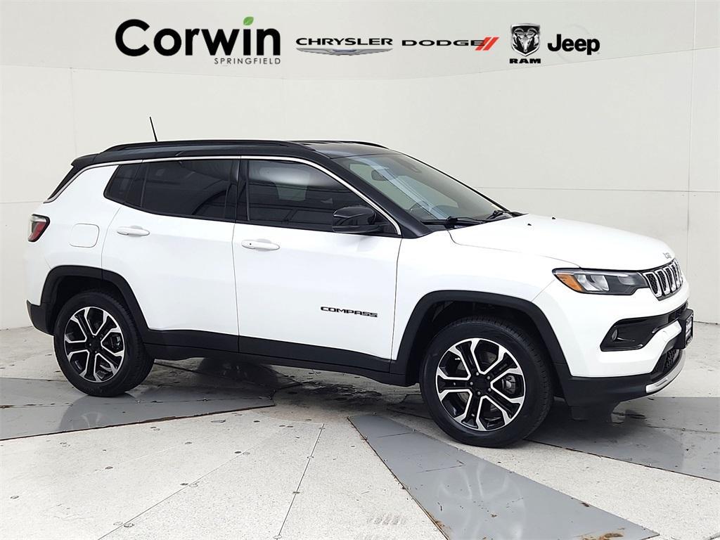 used 2023 Jeep Compass car, priced at $24,587