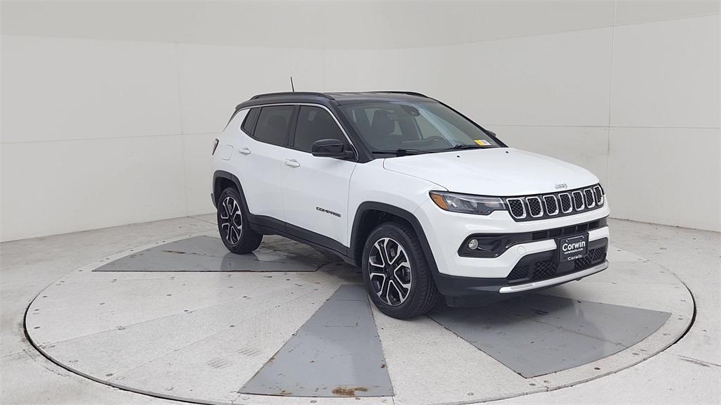 used 2023 Jeep Compass car, priced at $24,587
