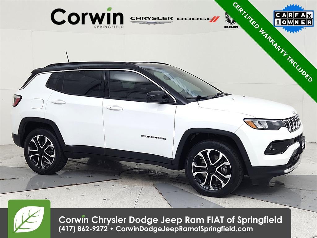 used 2023 Jeep Compass car, priced at $23,000