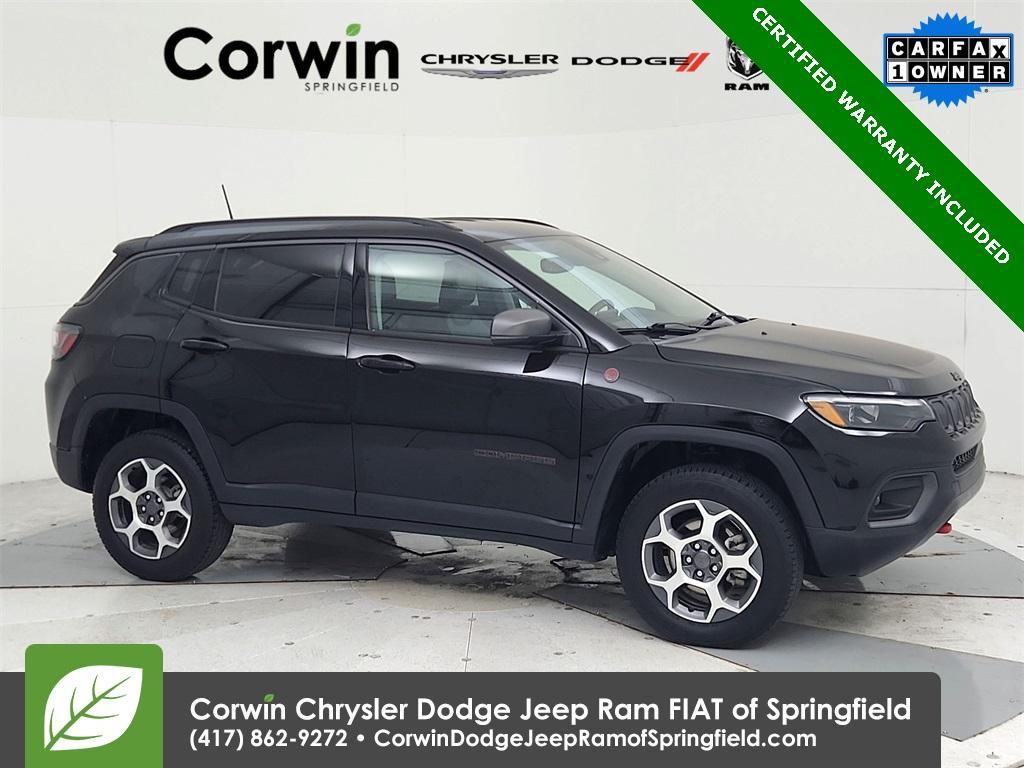 used 2022 Jeep Compass car, priced at $23,659