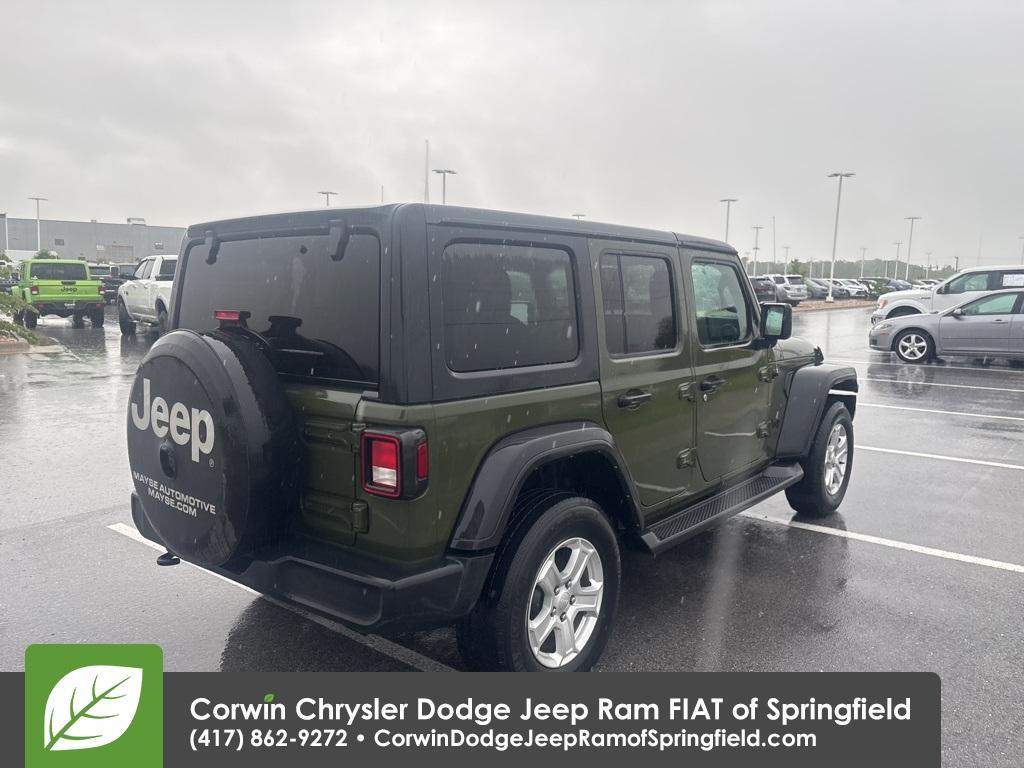 used 2021 Jeep Wrangler Unlimited car, priced at $31,288