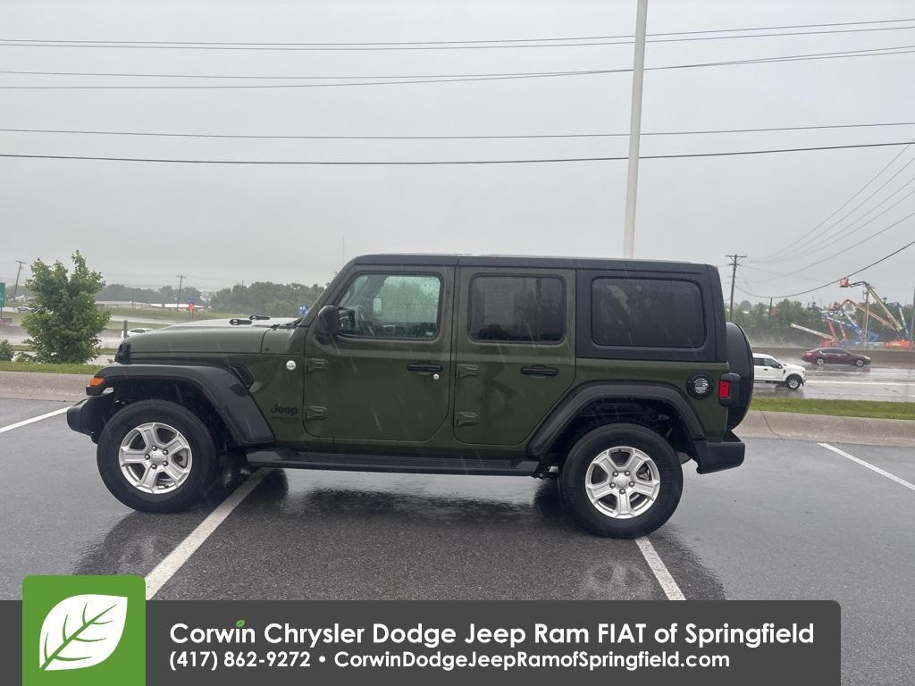 used 2021 Jeep Wrangler Unlimited car, priced at $31,288
