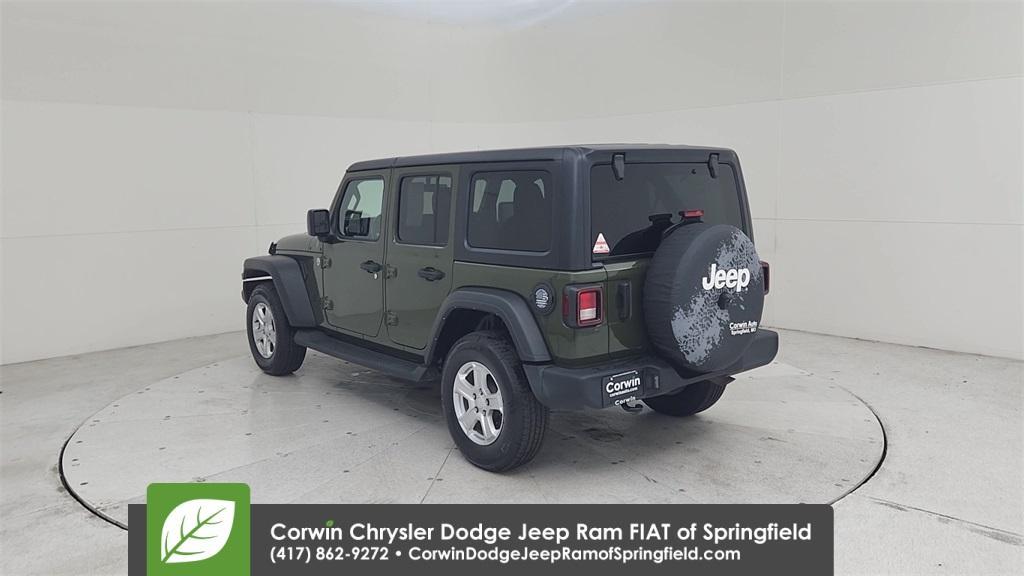 used 2021 Jeep Wrangler Unlimited car, priced at $30,339