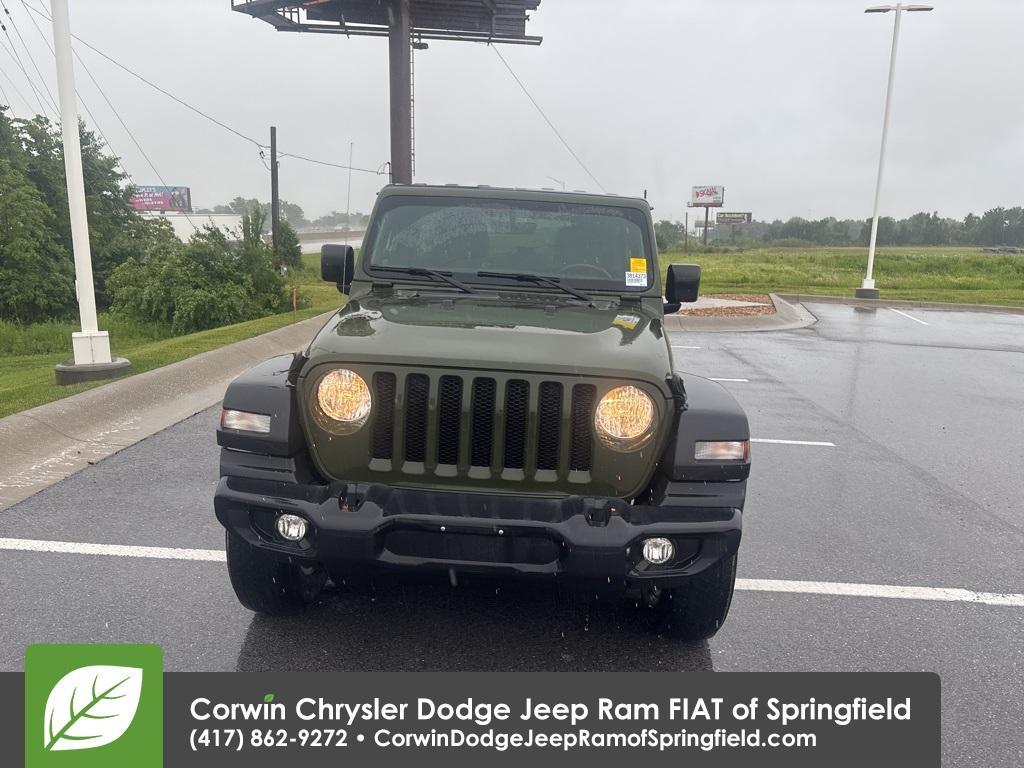 used 2021 Jeep Wrangler Unlimited car, priced at $31,288