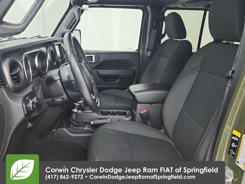 used 2021 Jeep Wrangler Unlimited car, priced at $30,339