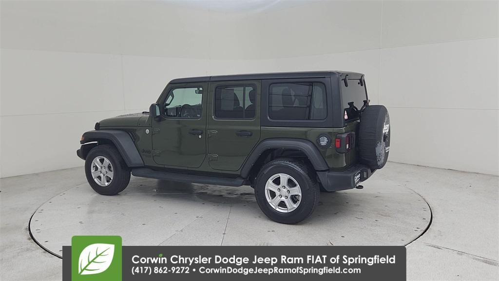 used 2021 Jeep Wrangler Unlimited car, priced at $30,339