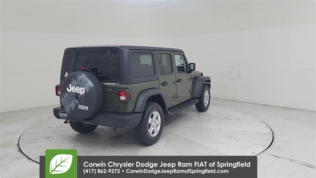 used 2021 Jeep Wrangler Unlimited car, priced at $30,339