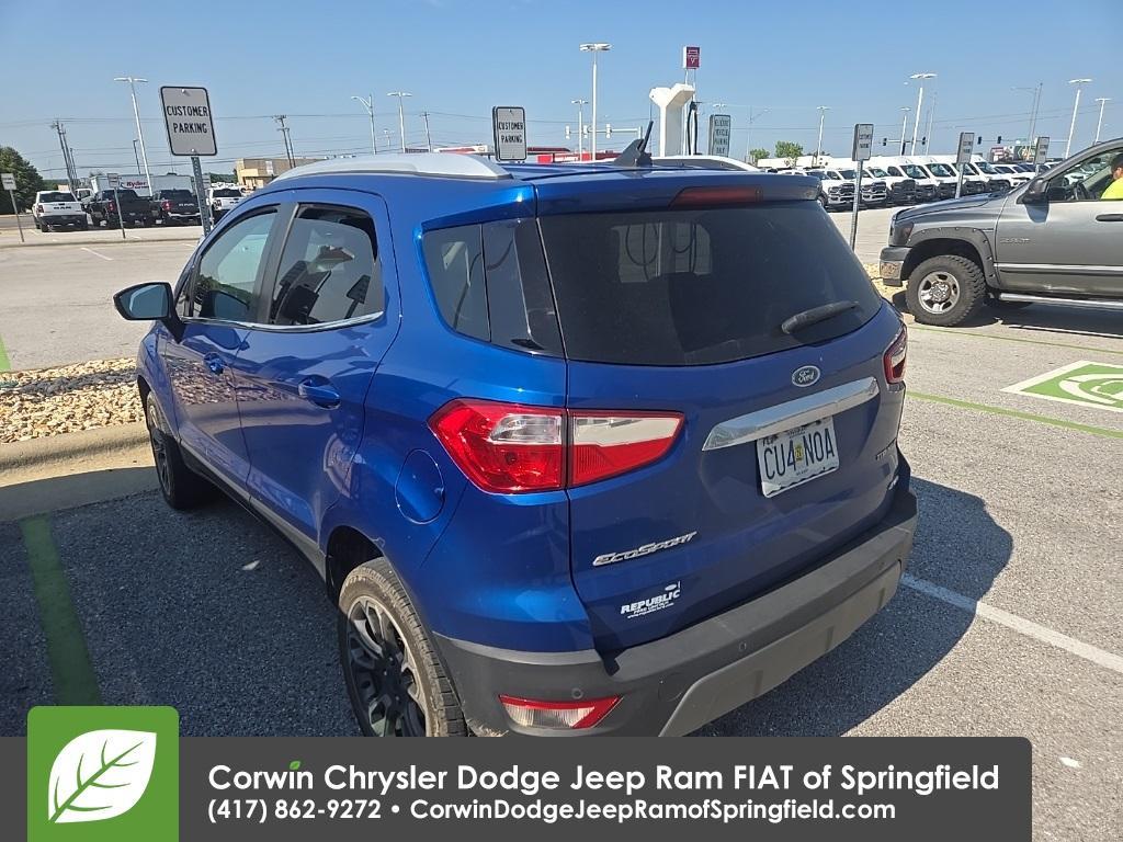 used 2018 Ford EcoSport car, priced at $12,500