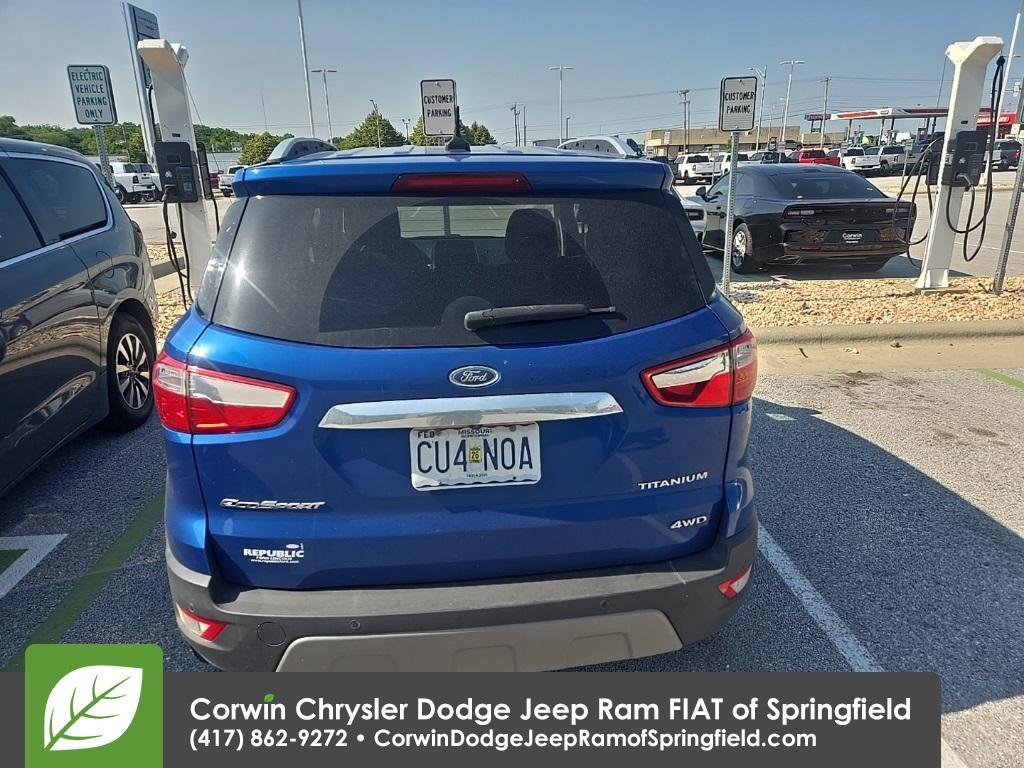 used 2018 Ford EcoSport car, priced at $12,500