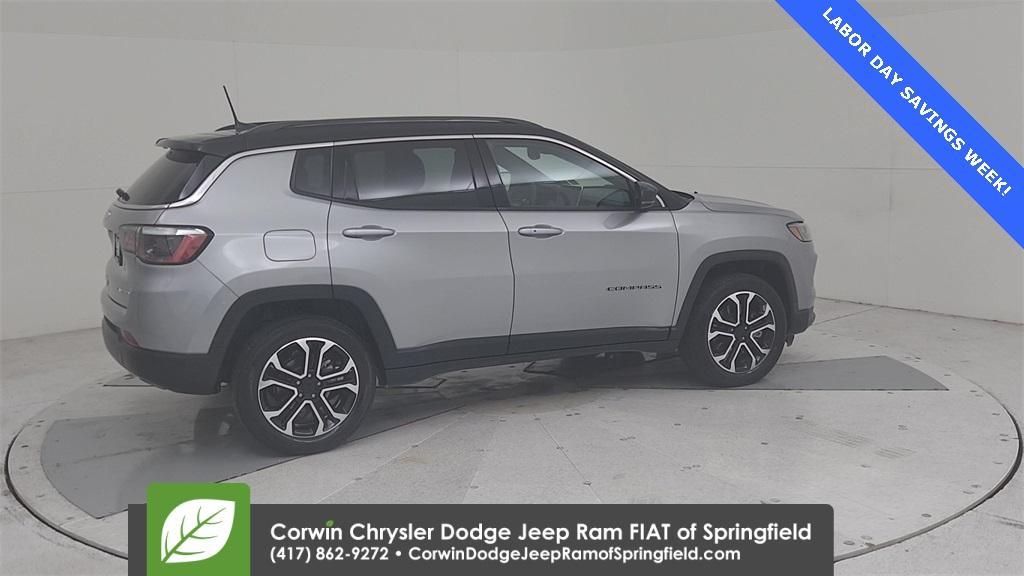 used 2023 Jeep Compass car, priced at $22,599