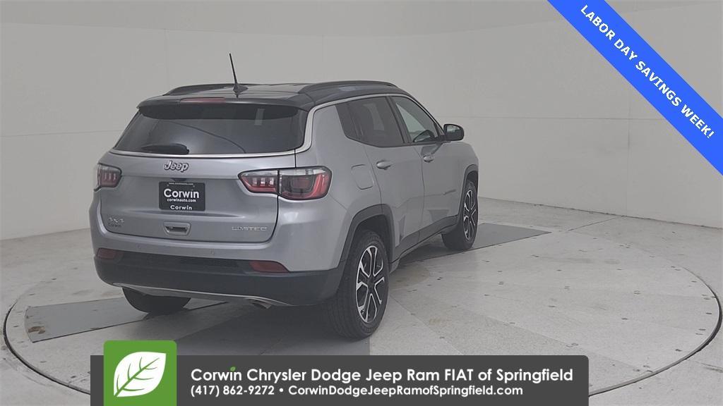 used 2023 Jeep Compass car, priced at $22,599