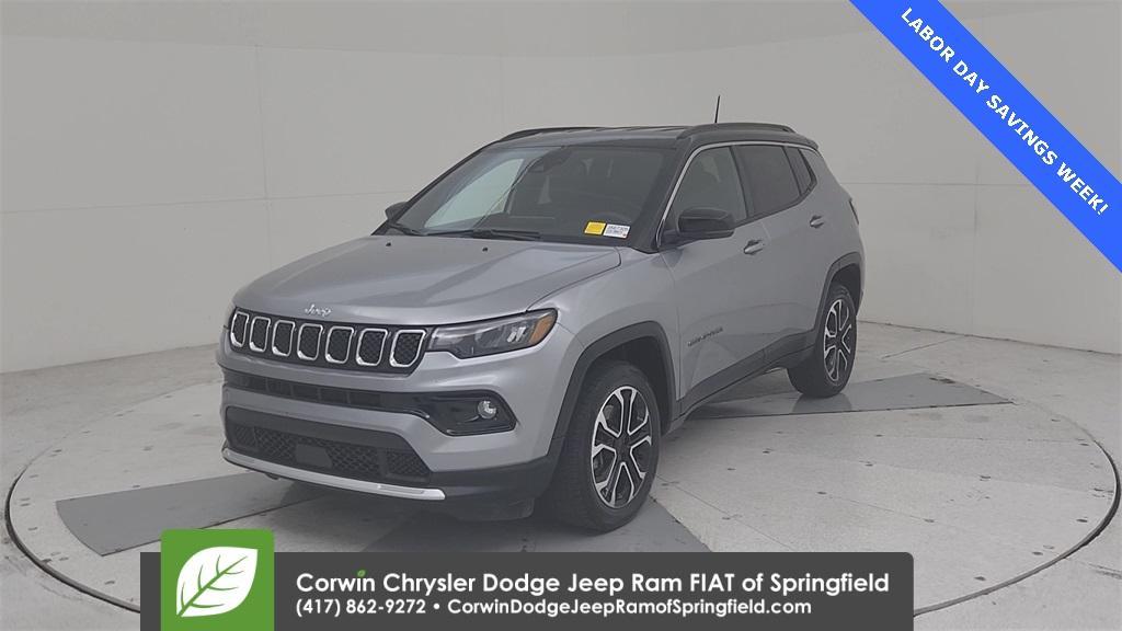 used 2023 Jeep Compass car, priced at $22,599