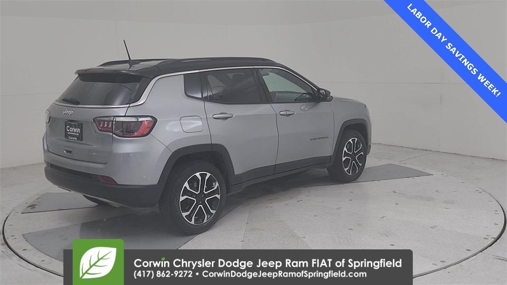 used 2023 Jeep Compass car, priced at $22,599