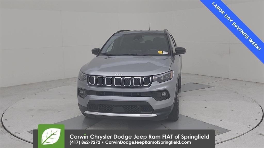 used 2023 Jeep Compass car, priced at $22,599