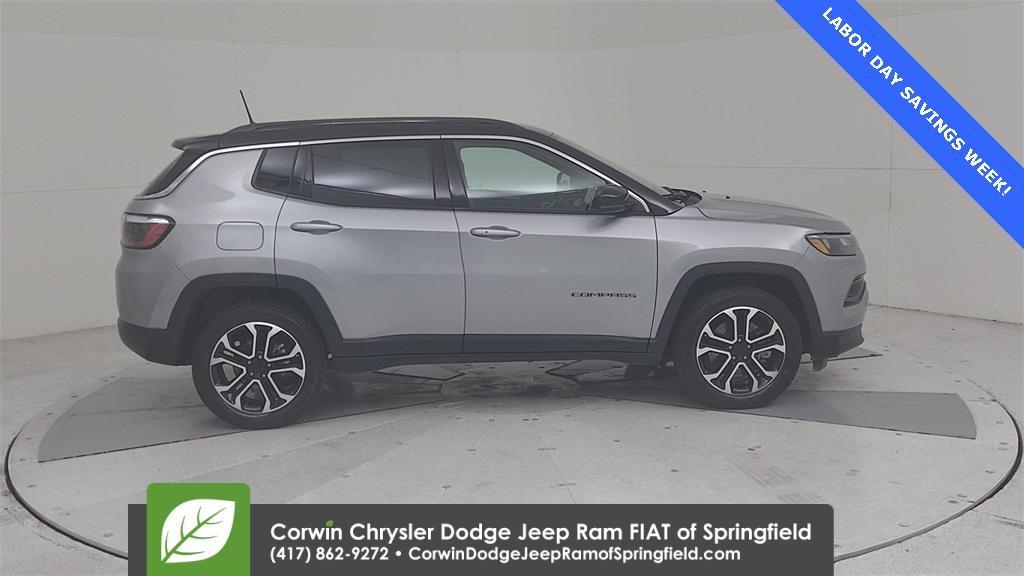 used 2023 Jeep Compass car, priced at $22,599