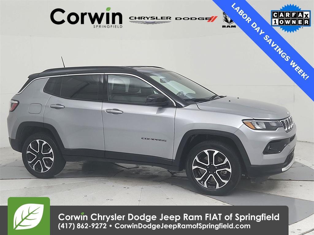 used 2023 Jeep Compass car, priced at $22,766