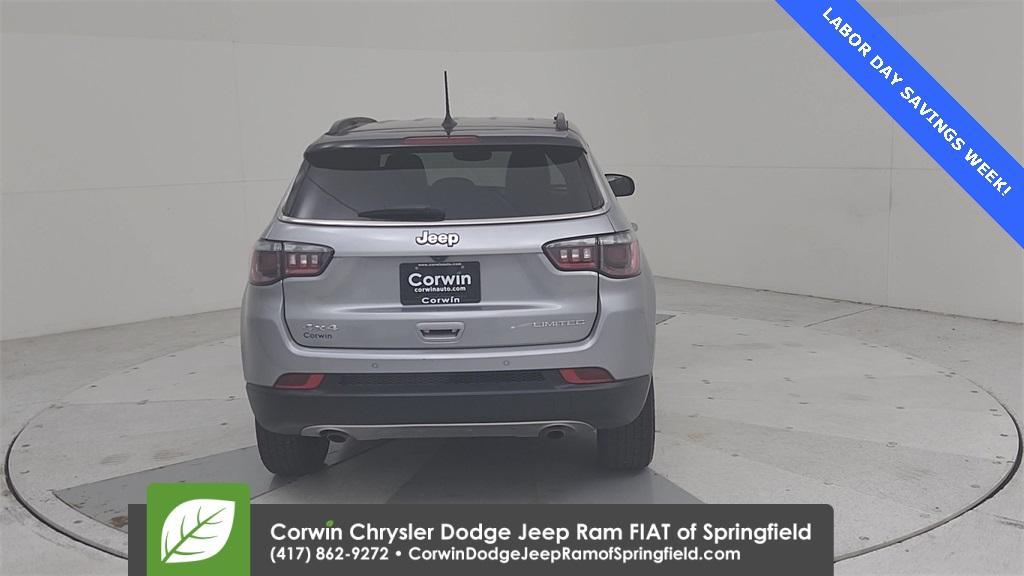 used 2023 Jeep Compass car, priced at $22,599