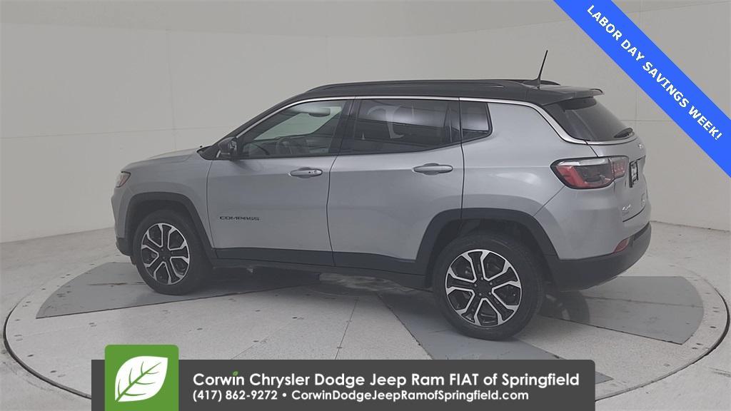used 2023 Jeep Compass car, priced at $22,599