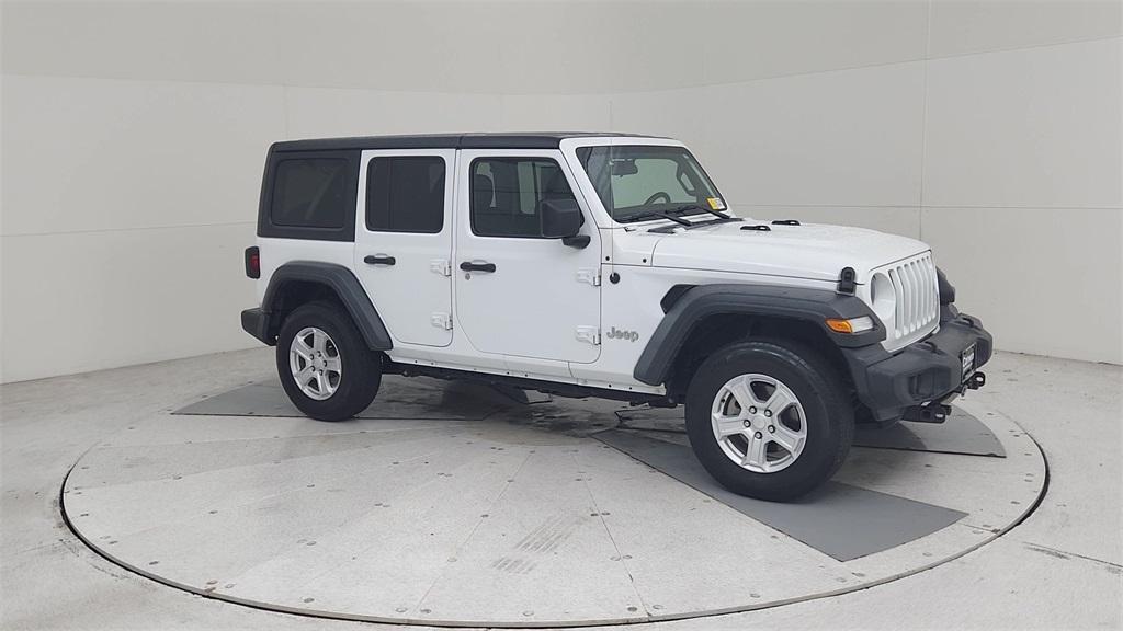 used 2019 Jeep Wrangler Unlimited car, priced at $22,579