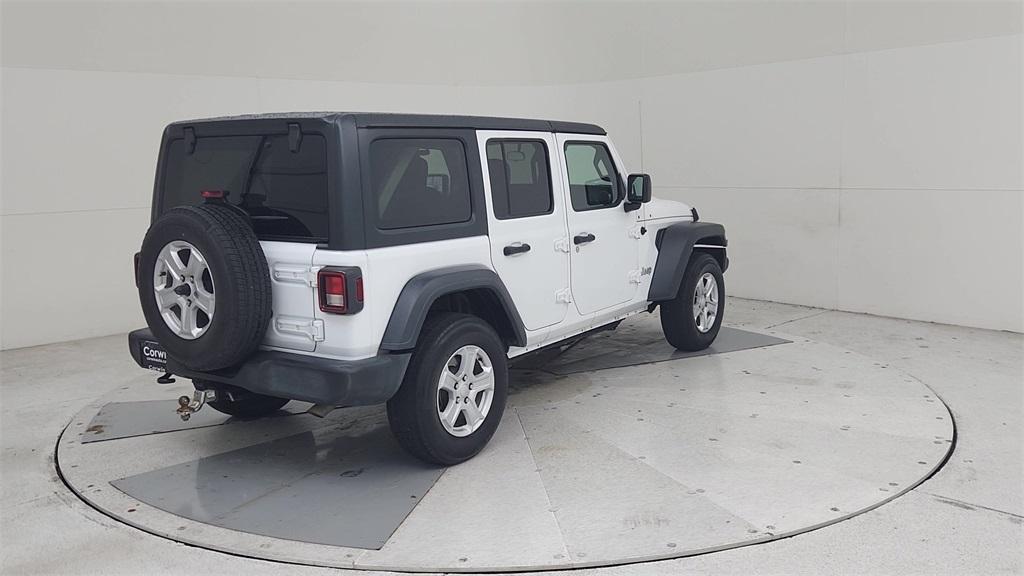 used 2019 Jeep Wrangler Unlimited car, priced at $22,579