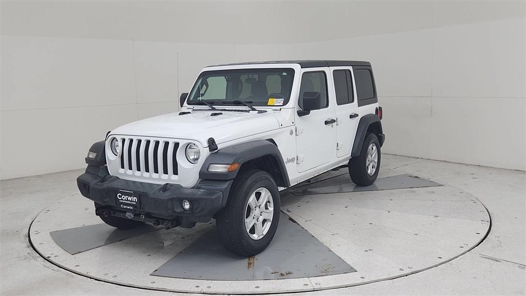 used 2019 Jeep Wrangler Unlimited car, priced at $22,579