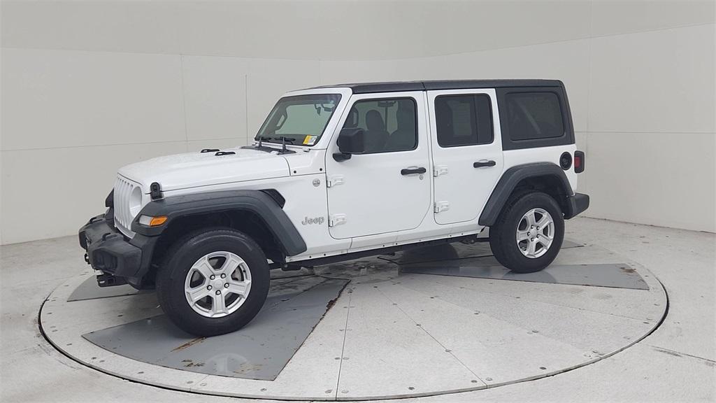 used 2019 Jeep Wrangler Unlimited car, priced at $22,579