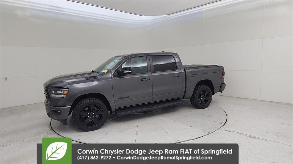 used 2021 Ram 1500 car, priced at $34,884