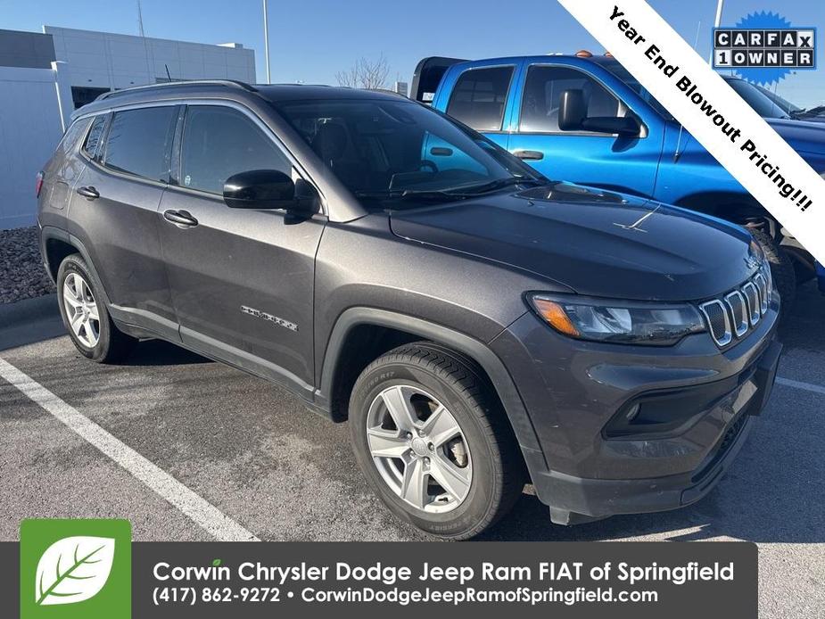 used 2022 Jeep Compass car, priced at $20,836