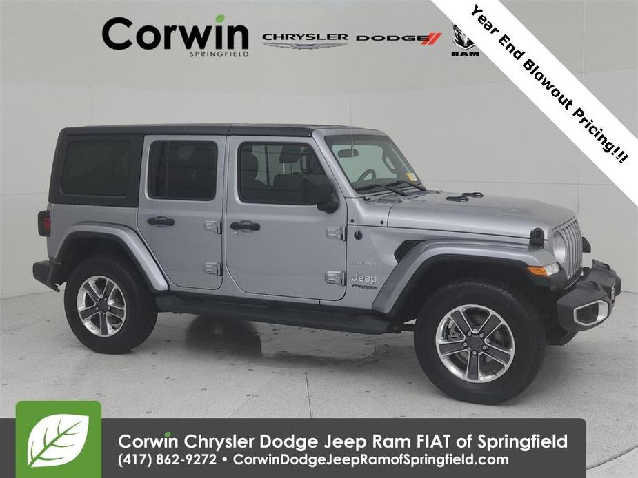 used 2021 Jeep Wrangler Unlimited car, priced at $29,777