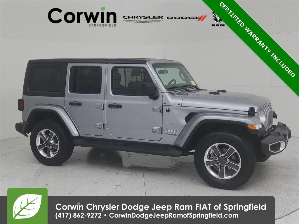 used 2021 Jeep Wrangler Unlimited car, priced at $29,777