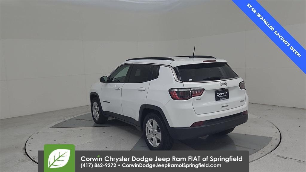 used 2022 Jeep Compass car, priced at $19,493