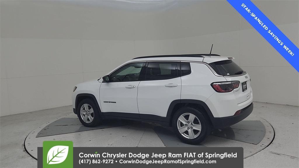 used 2022 Jeep Compass car, priced at $19,493