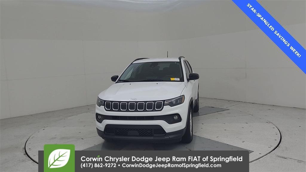 used 2022 Jeep Compass car, priced at $19,493