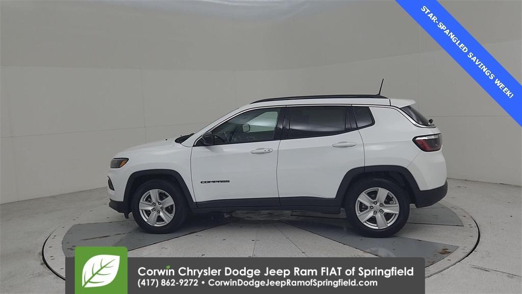 used 2022 Jeep Compass car, priced at $19,493