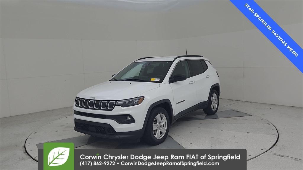 used 2022 Jeep Compass car, priced at $19,493