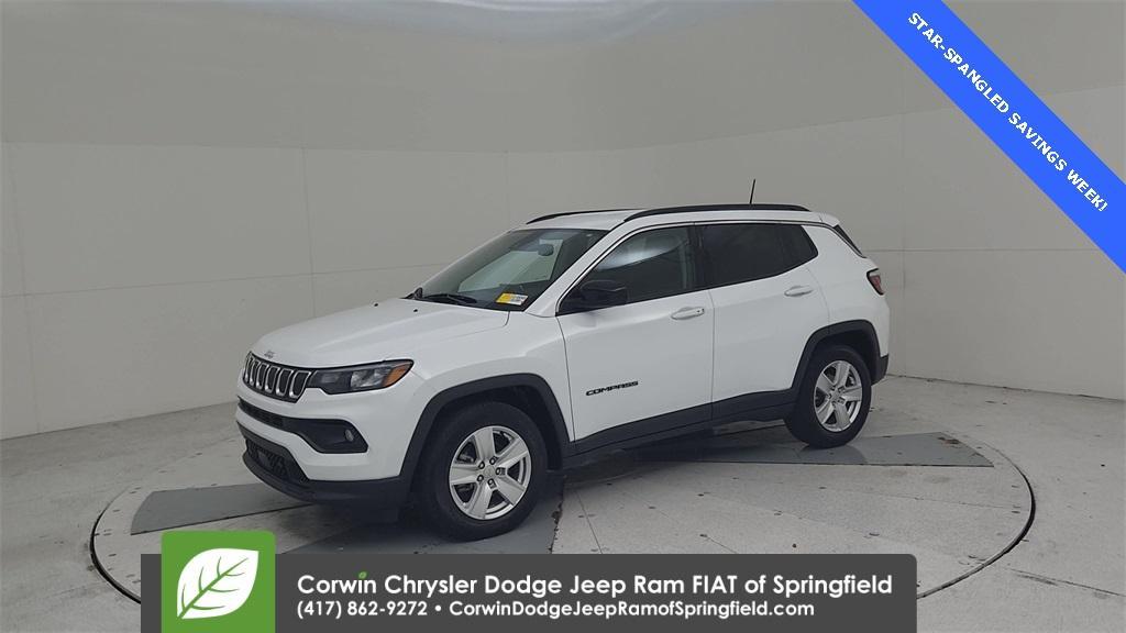 used 2022 Jeep Compass car, priced at $19,493