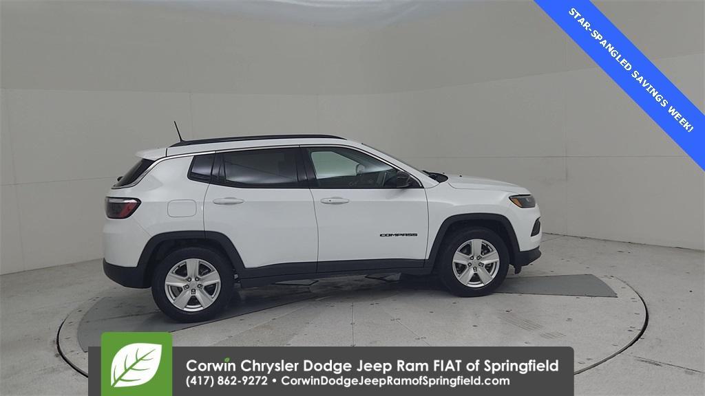 used 2022 Jeep Compass car, priced at $19,493