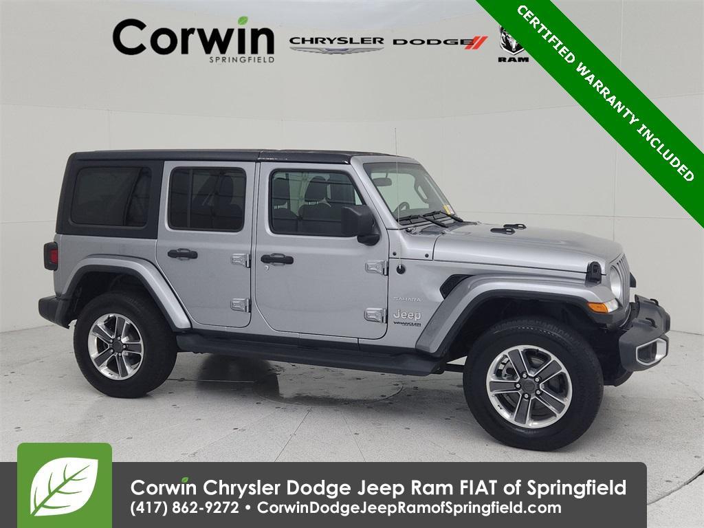 used 2020 Jeep Wrangler Unlimited car, priced at $29,825