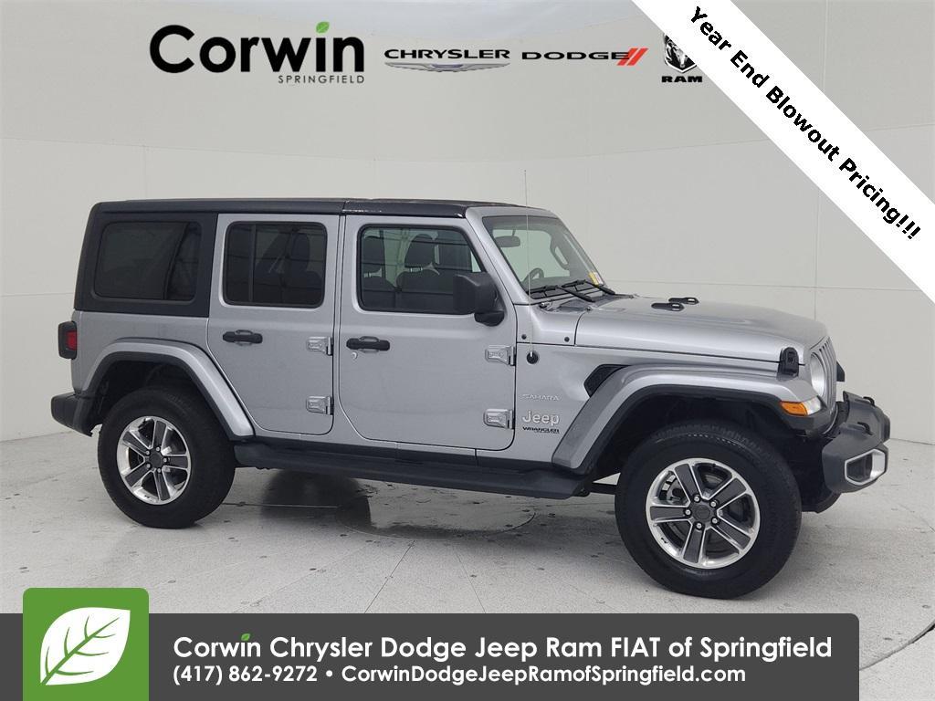 used 2020 Jeep Wrangler Unlimited car, priced at $29,825