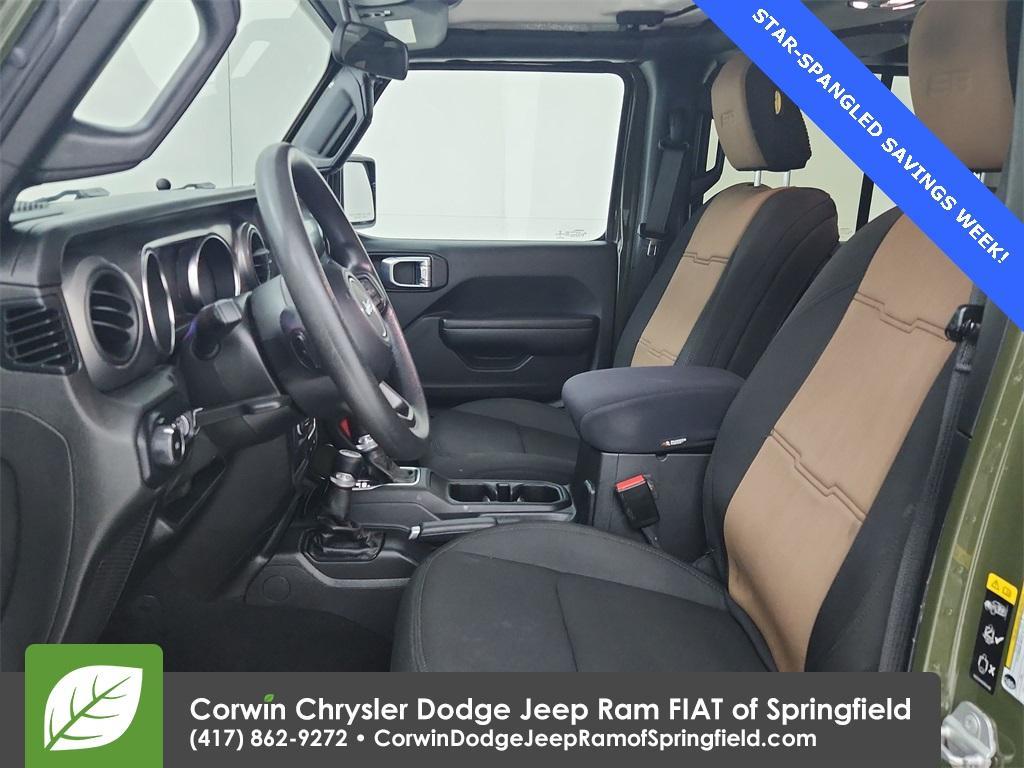 used 2021 Jeep Wrangler Unlimited car, priced at $31,227