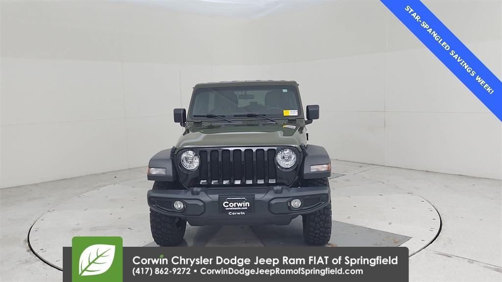 used 2021 Jeep Wrangler Unlimited car, priced at $31,227