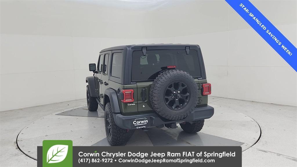 used 2021 Jeep Wrangler Unlimited car, priced at $31,227