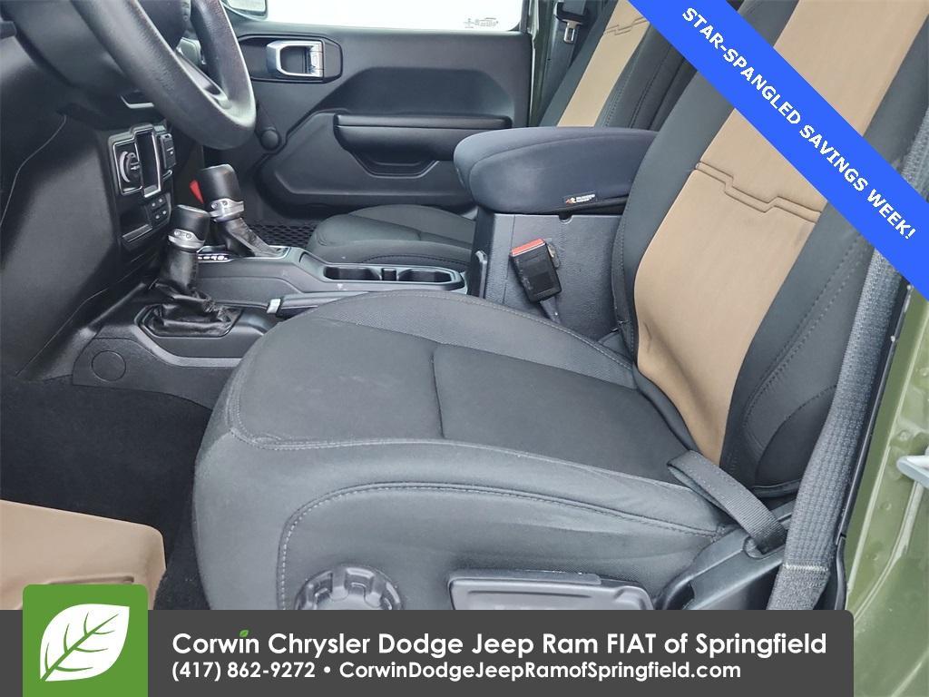 used 2021 Jeep Wrangler Unlimited car, priced at $31,227