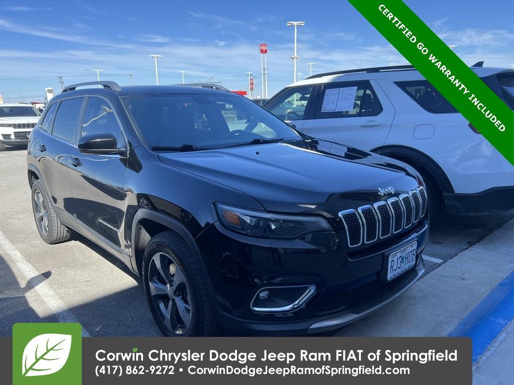 used 2019 Jeep Cherokee car, priced at $16,994