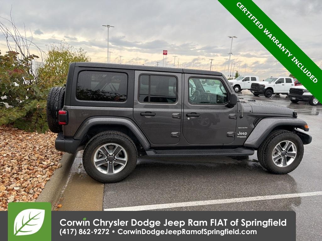 used 2020 Jeep Wrangler Unlimited car, priced at $34,793